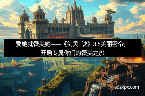 爱她就赞美她——《剑灵·诀》3.8美丽密令，开启专属你们的赞美之旅